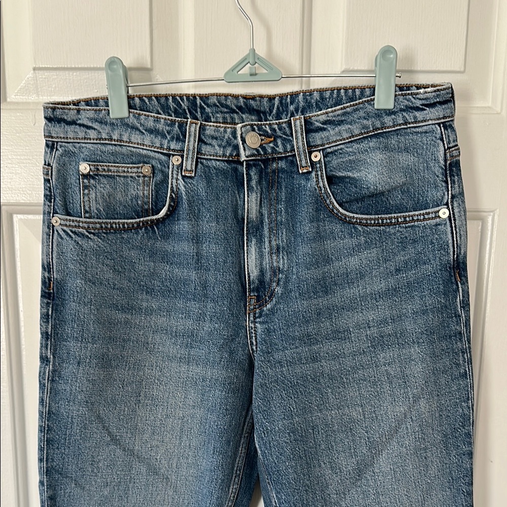 ARKET cropped straight leg jean